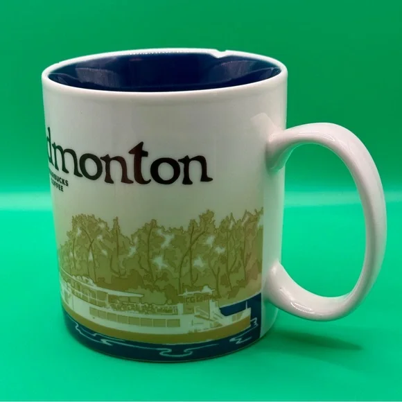 HP 💚 Starbucks Edmonton Collector Series 2009 Mug - Picture 5 of 7
